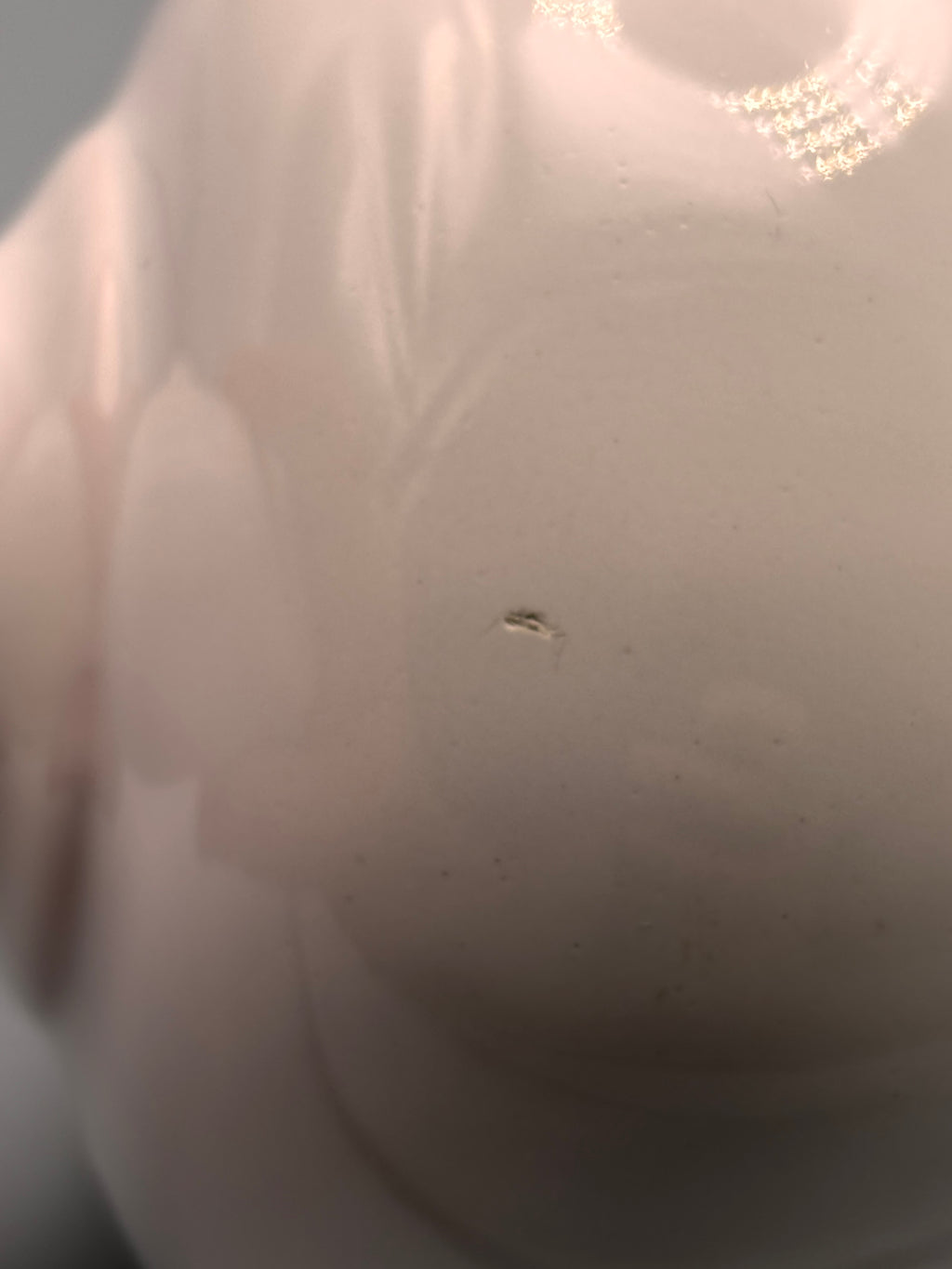 Aiguière en céramique blanche Lallier à Moustiers – vue 8