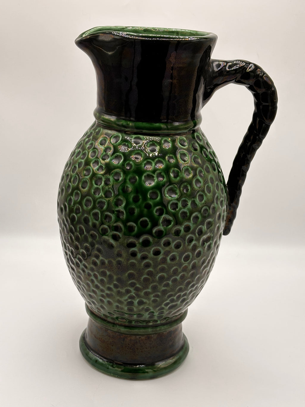 Grand pichet-vase en céramique Blanche Letalle pour Saint-Clément