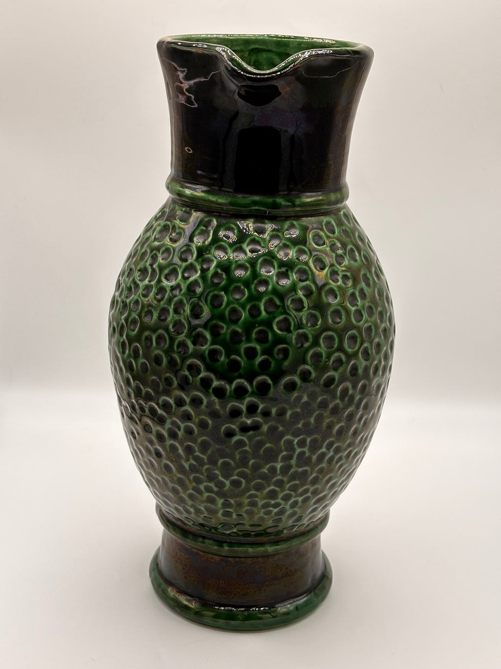 Grand pichet-vase en céramique Blanche Letalle pour Saint-Clément – vue 3
