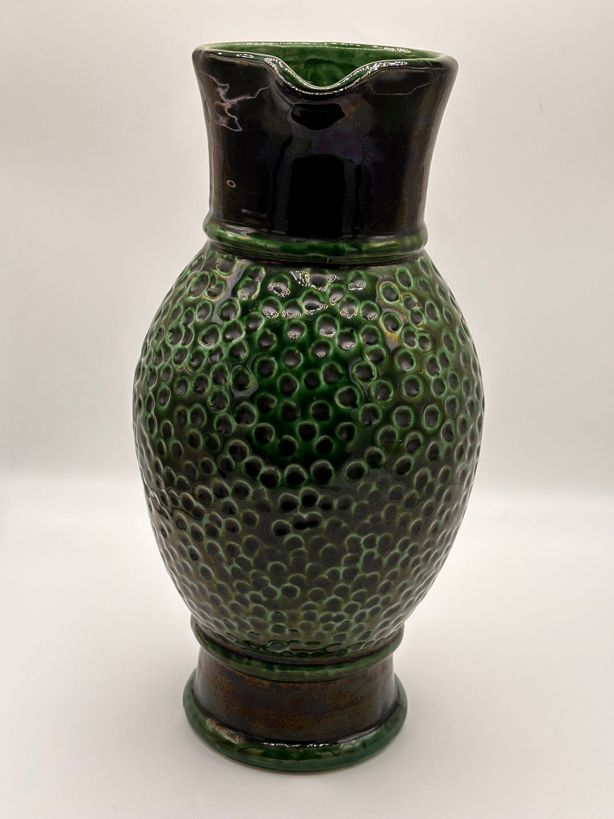 Grand pichet-vase en céramique Blanche Letalle pour Saint-Clément – vue 3