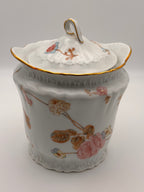 Sucrier couvert Haviland Limoges collection Roses de France – vue 2