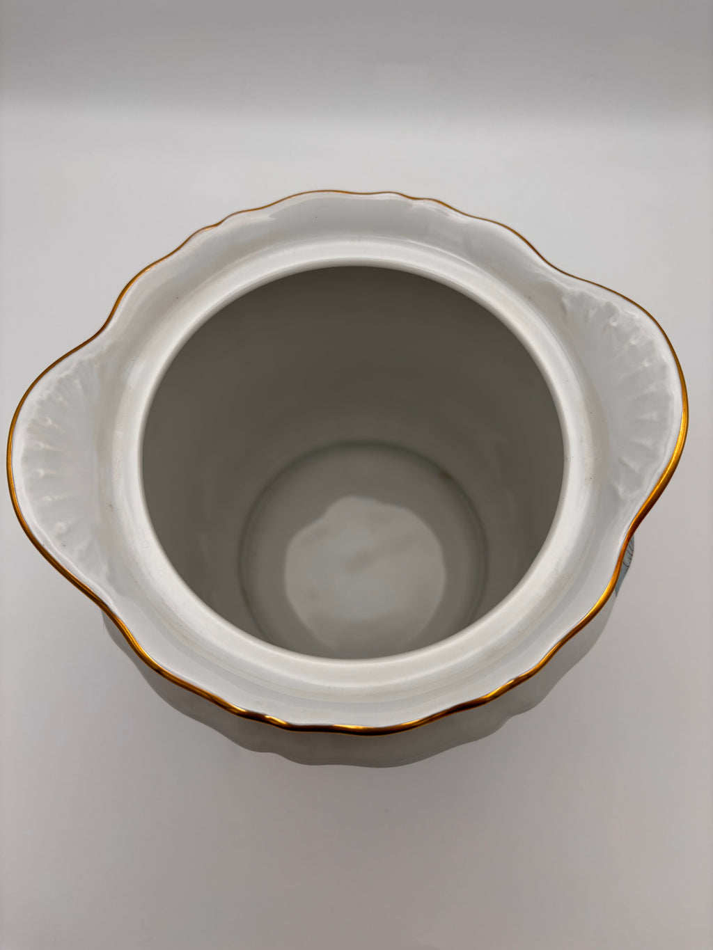 Sucrier couvert Haviland Limoges collection Roses de France – vue 9