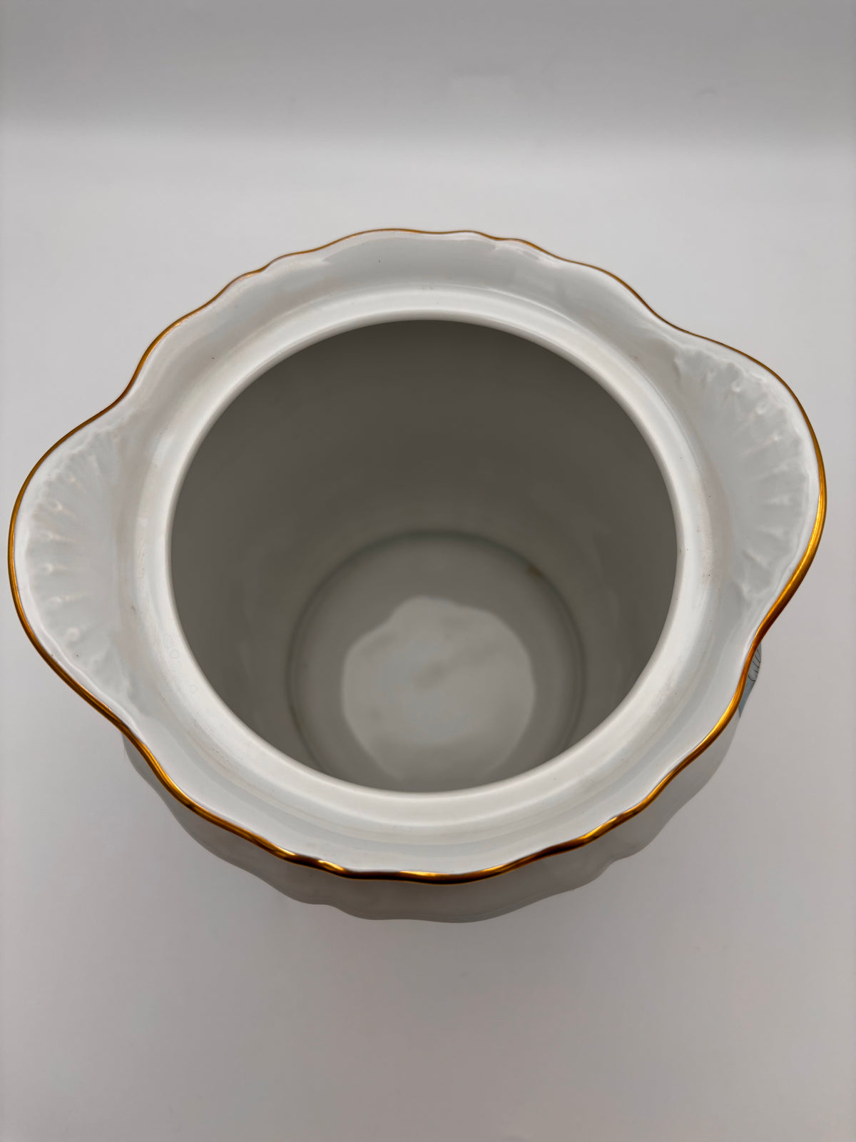 Sucrier couvert Haviland Limoges collection Roses de France – vue 9