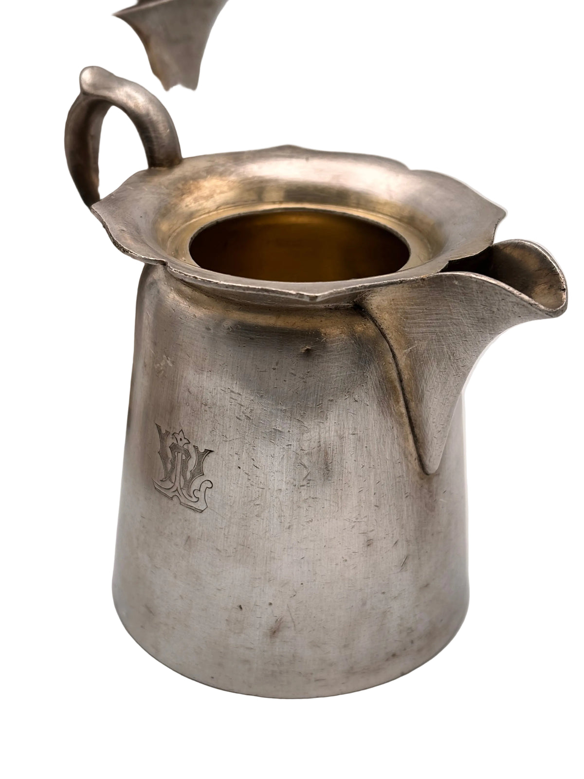Crémiers Christofle et pot à lait Krupp Berndorf en métal argenté – vue 4