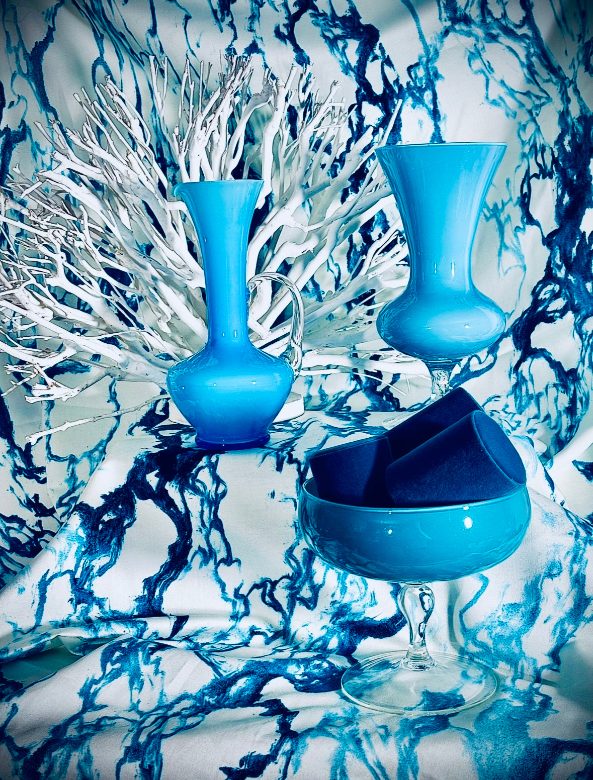 Opalines bleues