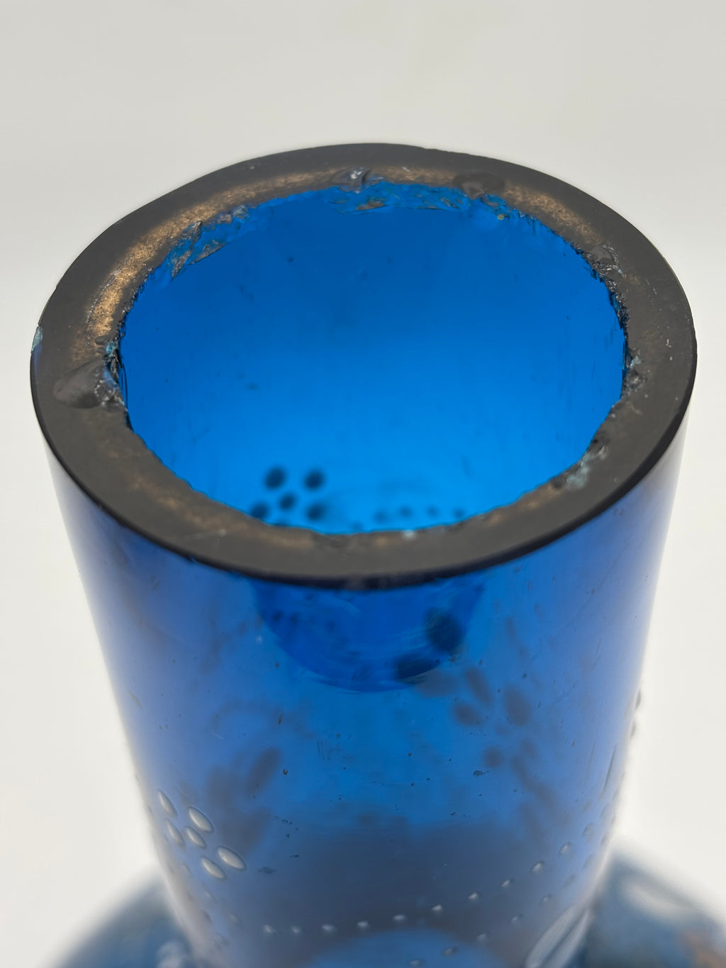 Vase en verre émaillé d'inspiration Art Déco(Legras)