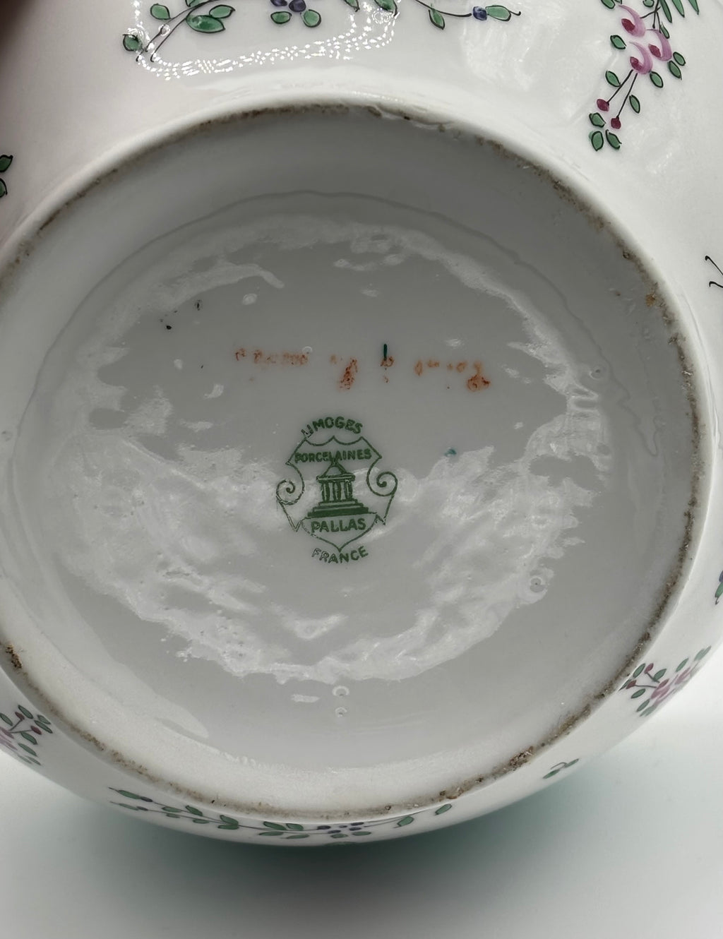 Bonbonnière en porcelaine fine