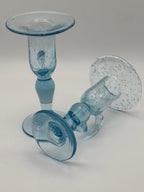 Bougeoirs Biot bleu