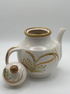 Théière en grès émaillé de la faïencerie Henriot Quimper