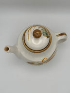 Théière en grès émaillé de la faïencerie Henriot Quimper