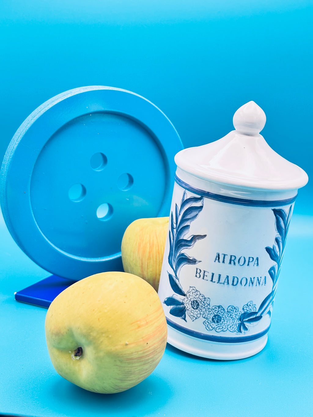 Pot d'Apothicaire Longchamp en porcelaine de Limoges