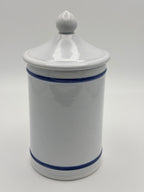 Pot d'Apothicaire Longchamp en porcelaine de Limoges